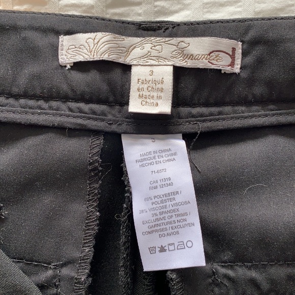 Dynamite black ankle length dress pants - Picture 2 of 5